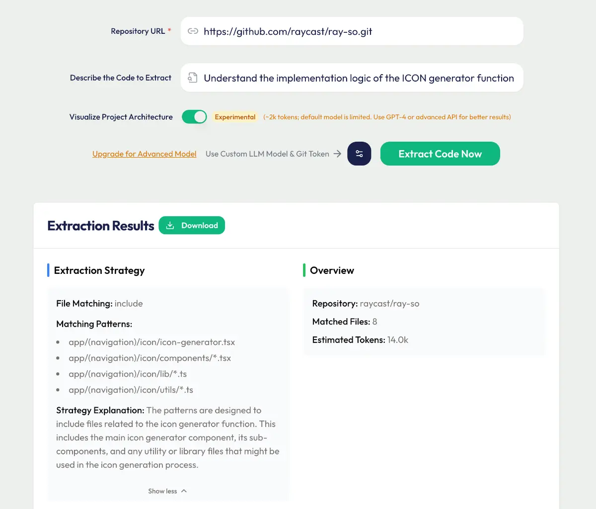 GitSeek screenshot 2