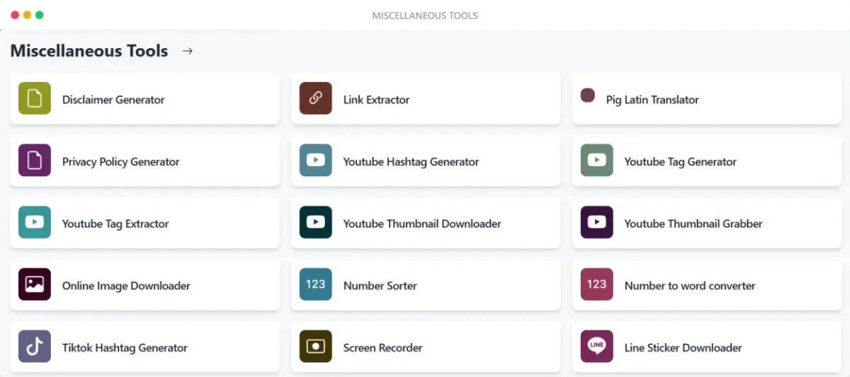 GoOnlineTools screenshot 2