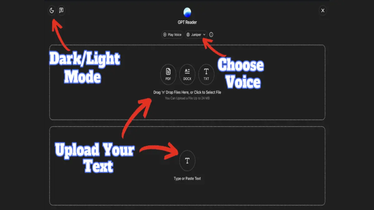 GPT Reader screenshot 3