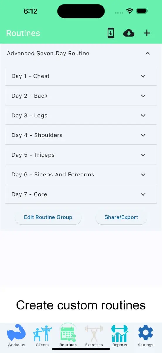 Gym Log Track screenshot 4