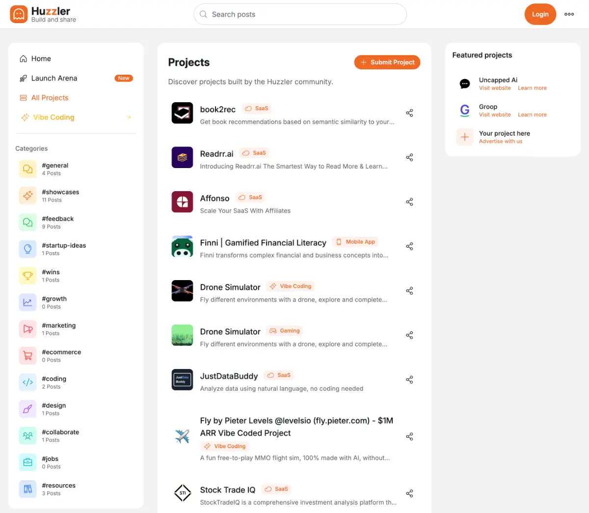 Huzzler.so screenshot 3