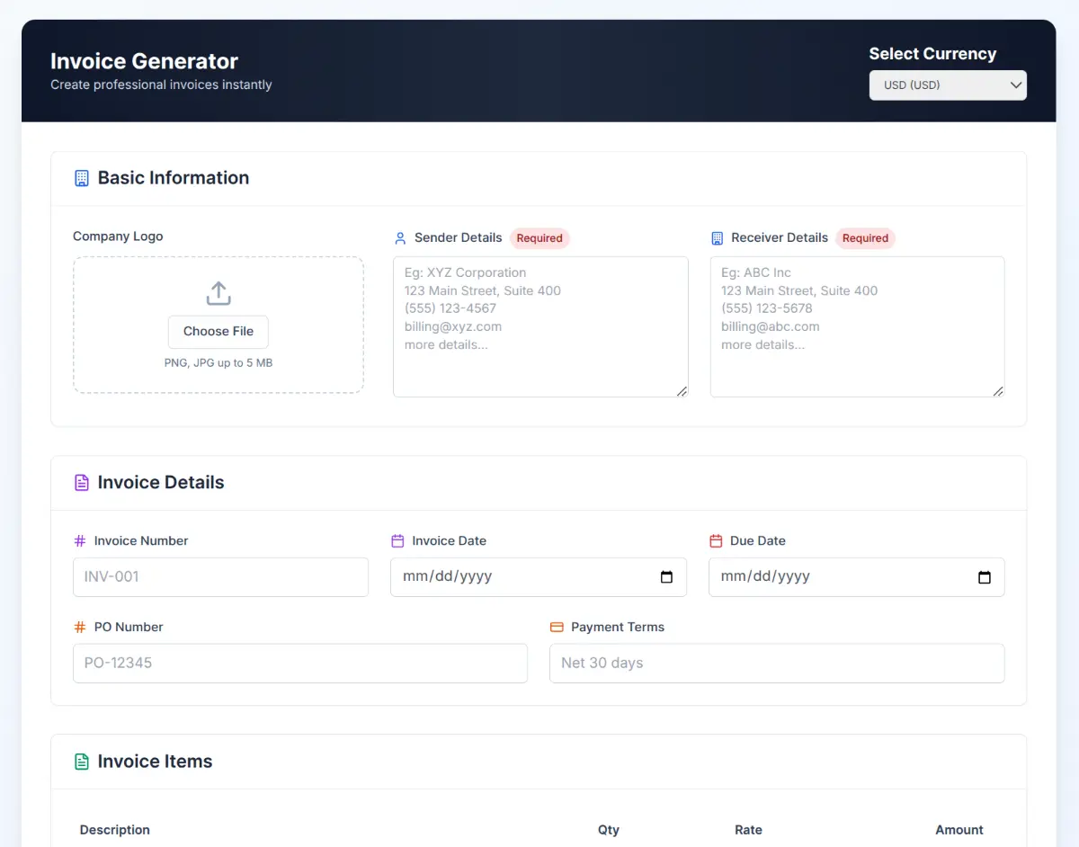invomaker screenshot 3