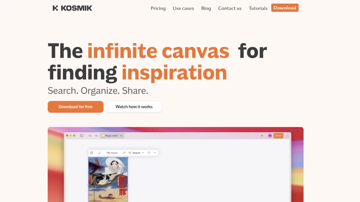 Kosmik screenshot 2