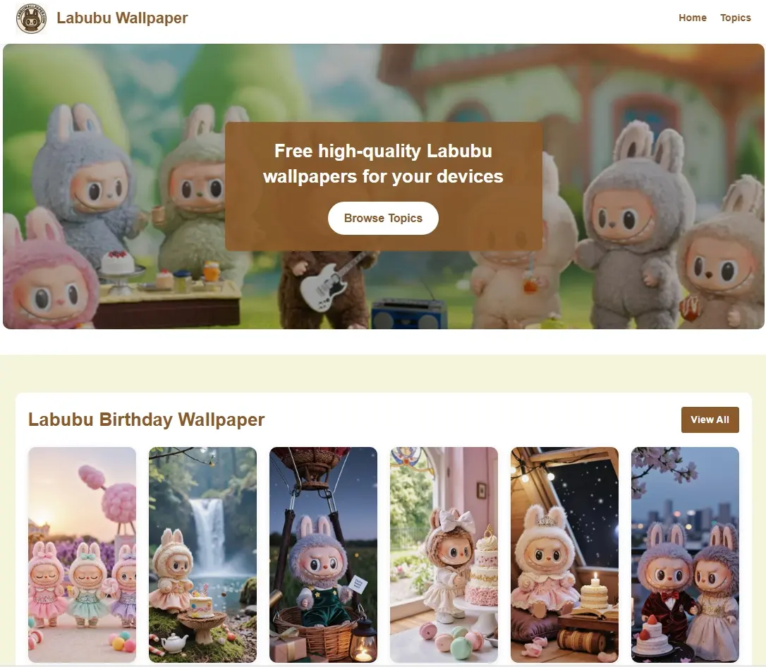 Labubu Wallpaper screenshot 2