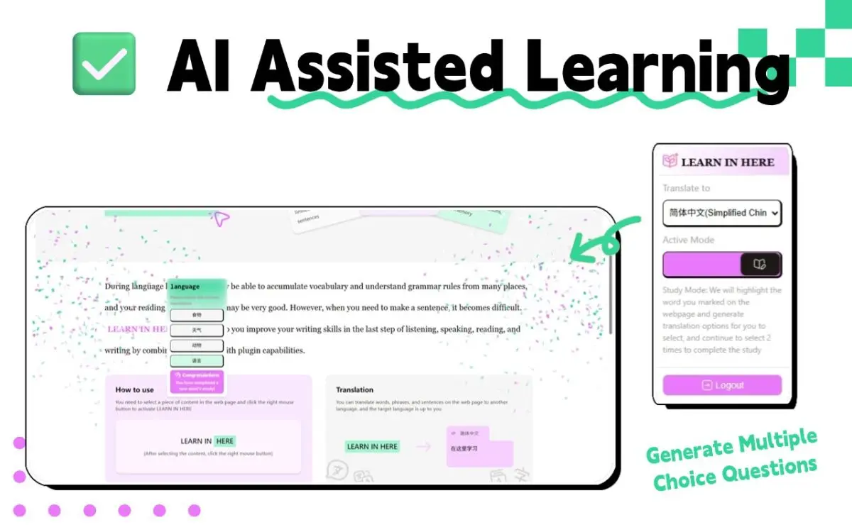 LEARN IN HERE screenshot 4