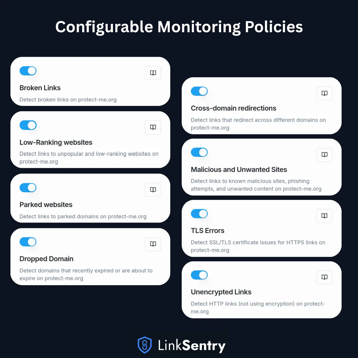 LinkSentry screenshot 2