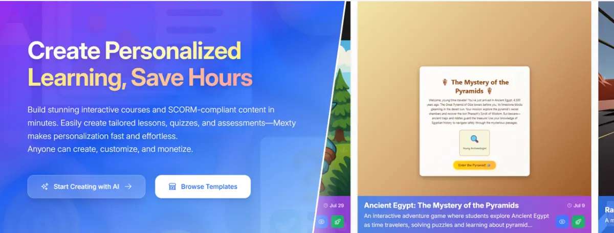 Mexty screenshot 2