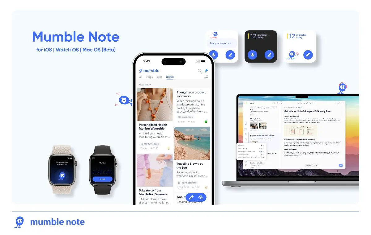 Mumble Note: AI Voice Notetaker screenshot 2
