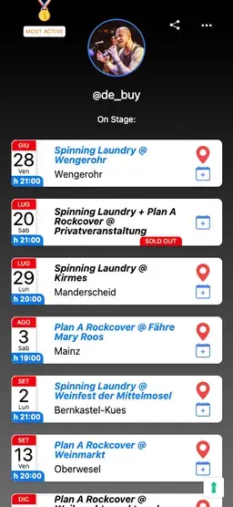 MyGigz screenshot 3