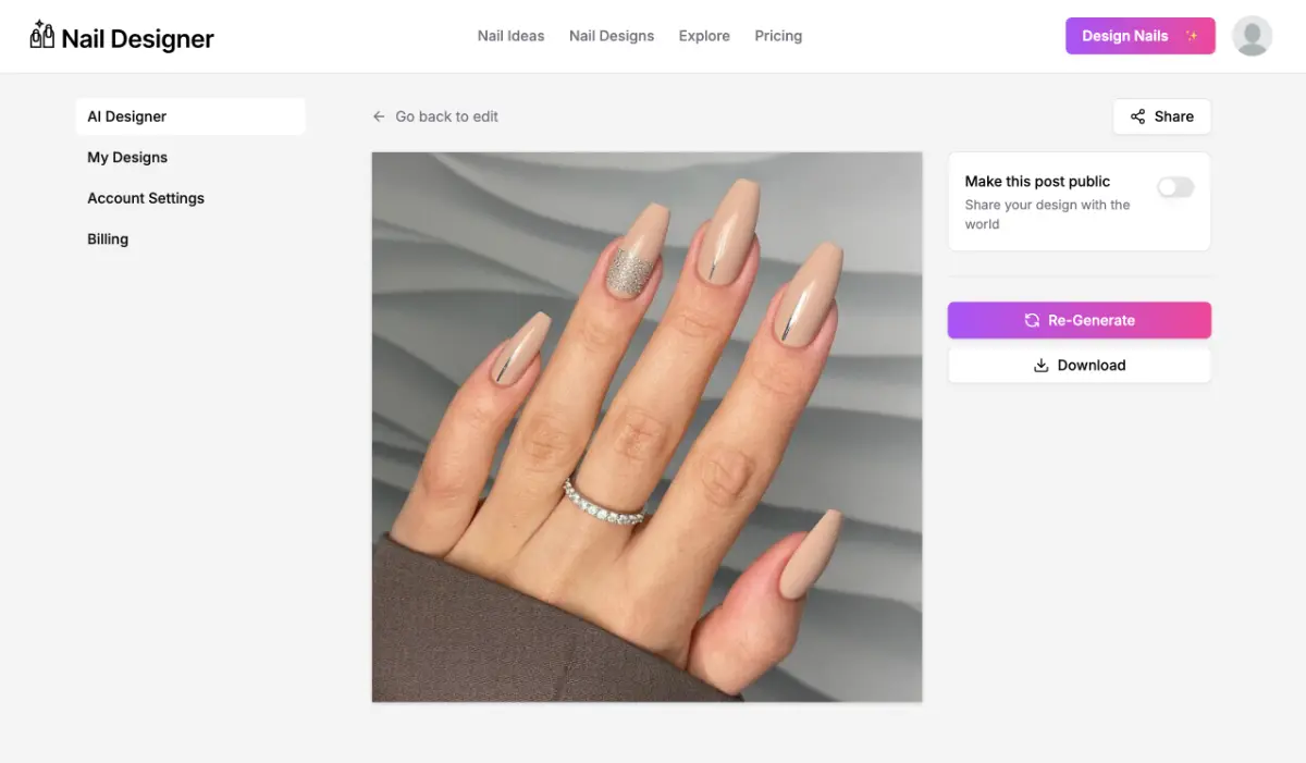 Nail Designer AI screenshot 4