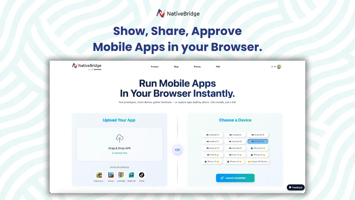 NativeBridge screenshot 2
