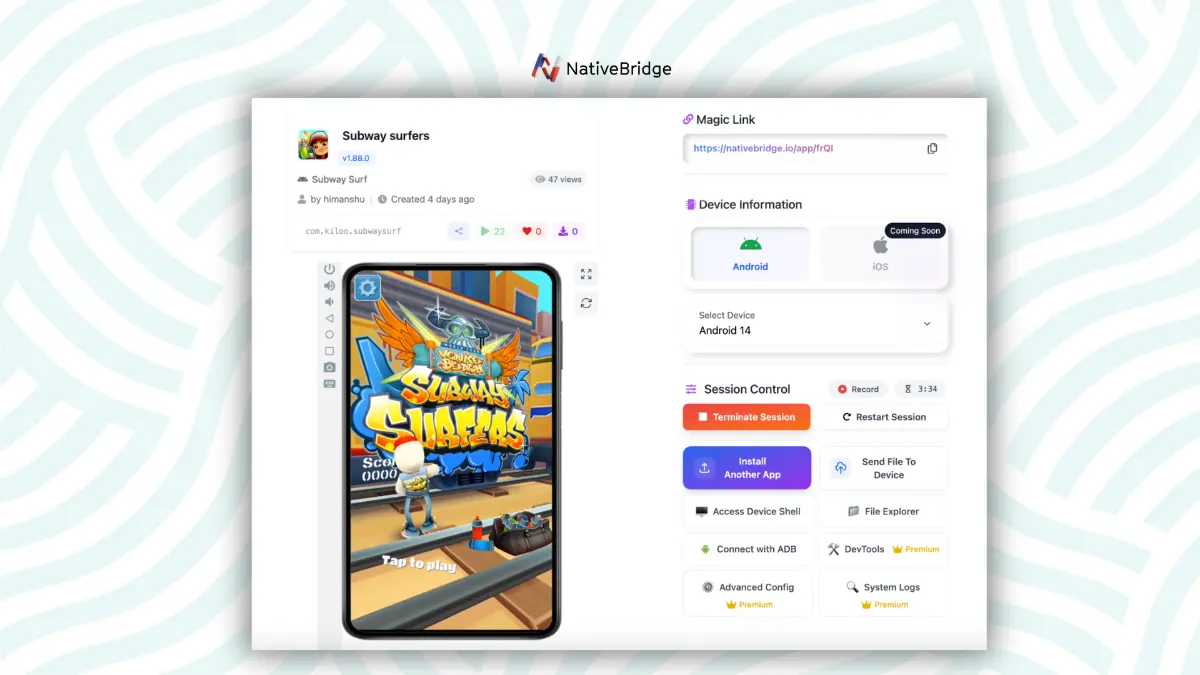 NativeBridge screenshot 3
