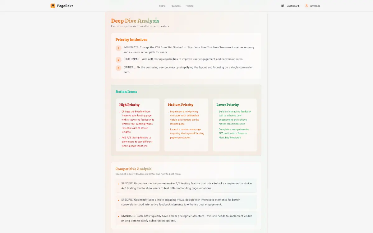 Pagerekt screenshot 3