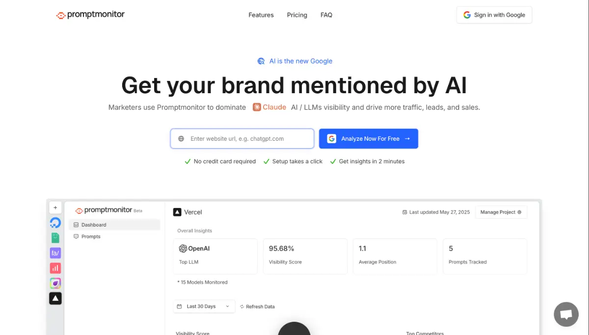 Promptmonitor screenshot 2