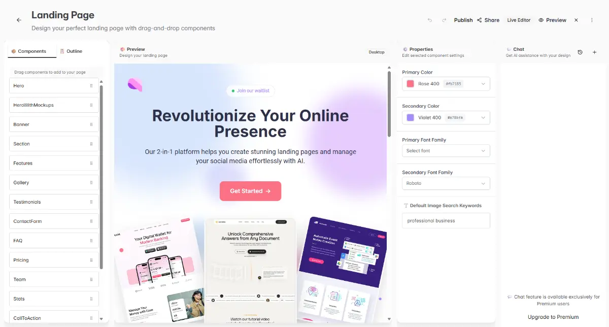 Reaady-site screenshot 2