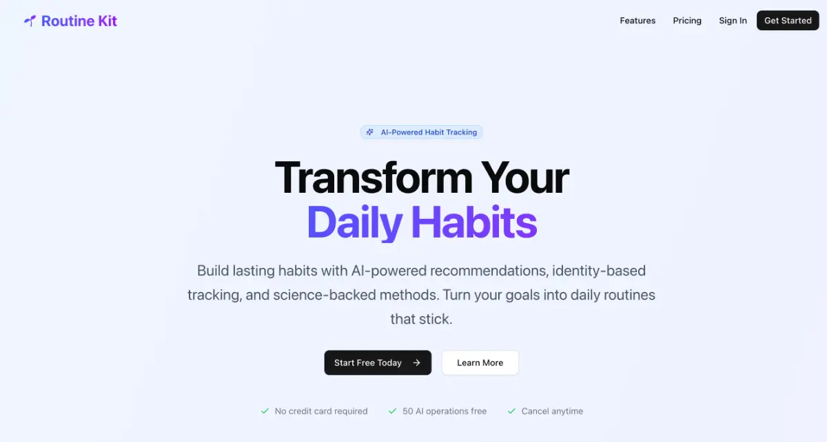 RoutineKit screenshot 3