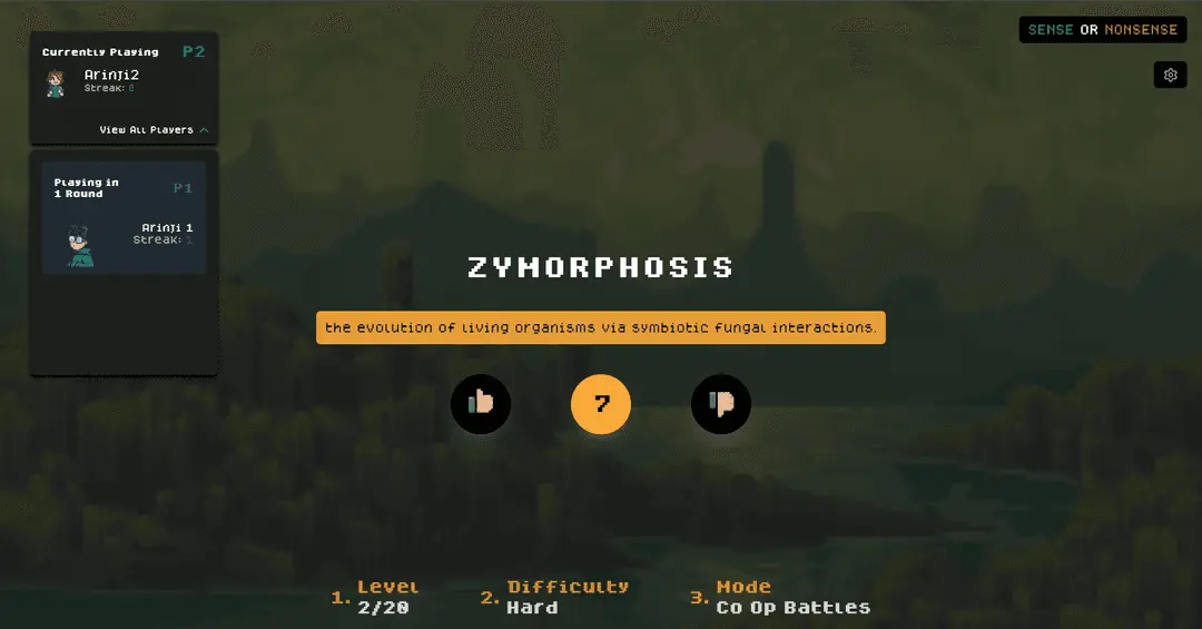Sense Or Nonsense screenshot 2
