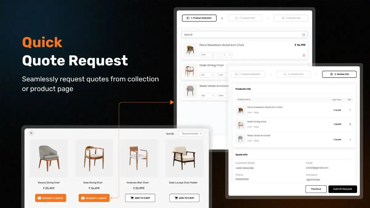 Shopify Request a Quote screenshot 3