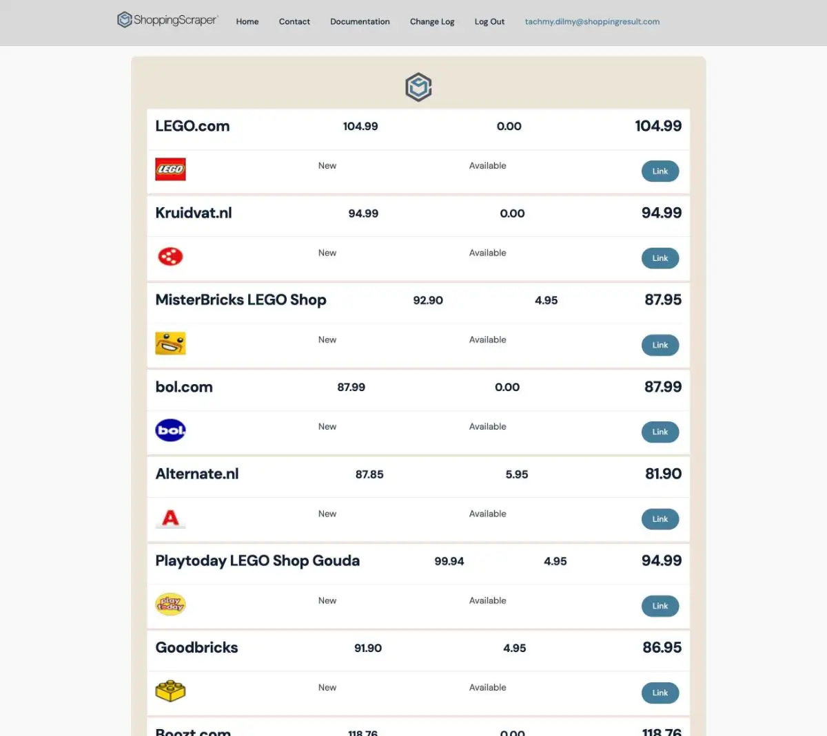 ShoppingScraper screenshot 3