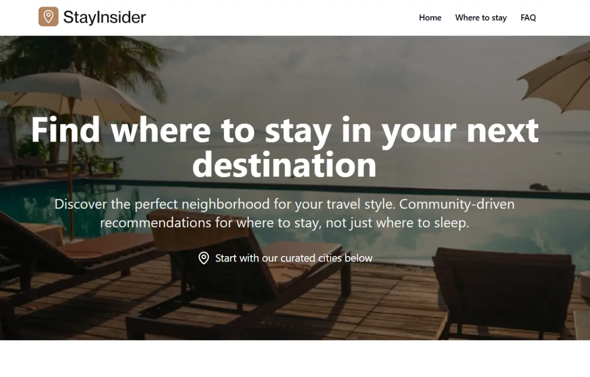 StayInsider screenshot 1