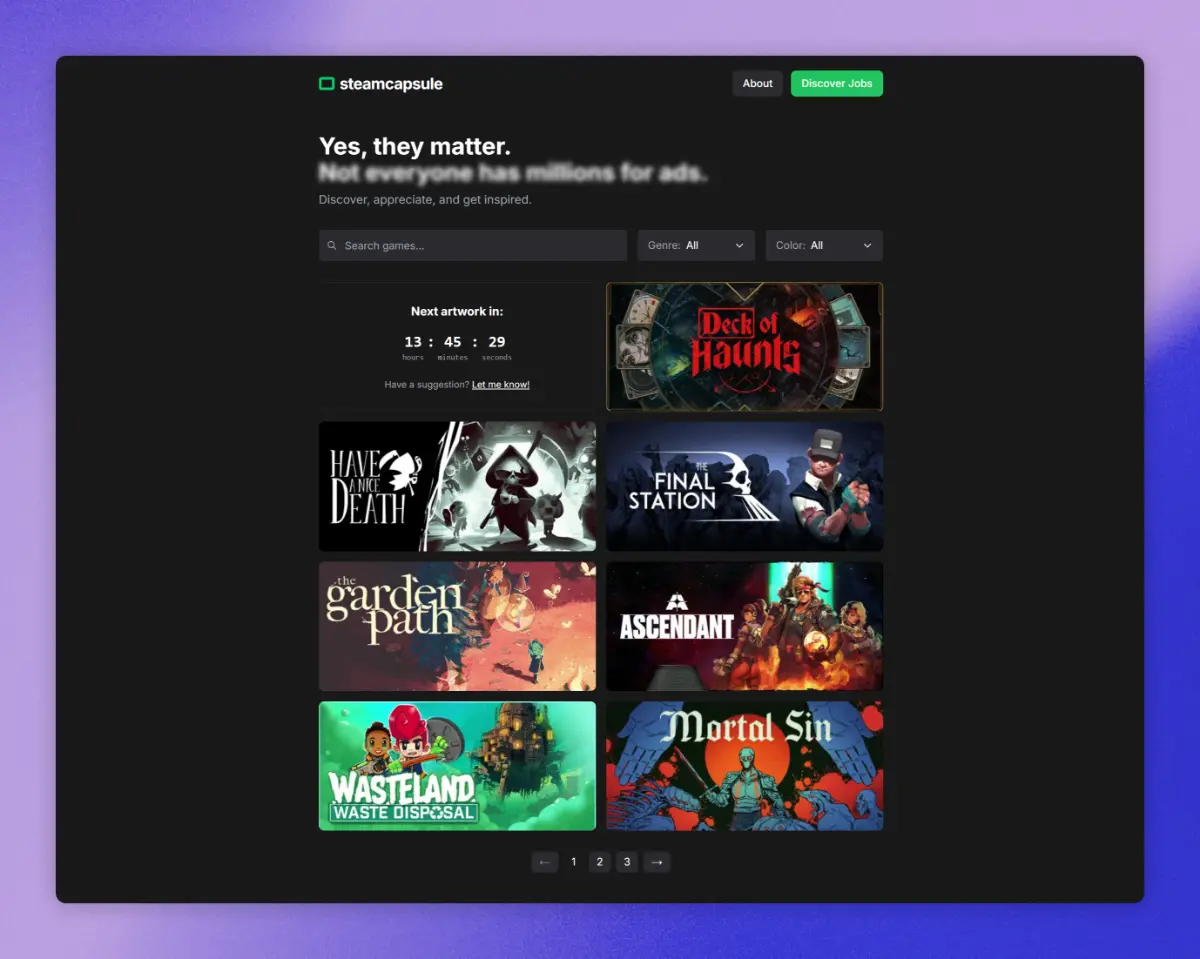 steamcapsule screenshot 1