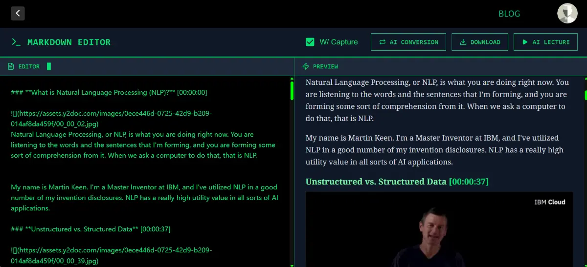 y2doc screenshot 3