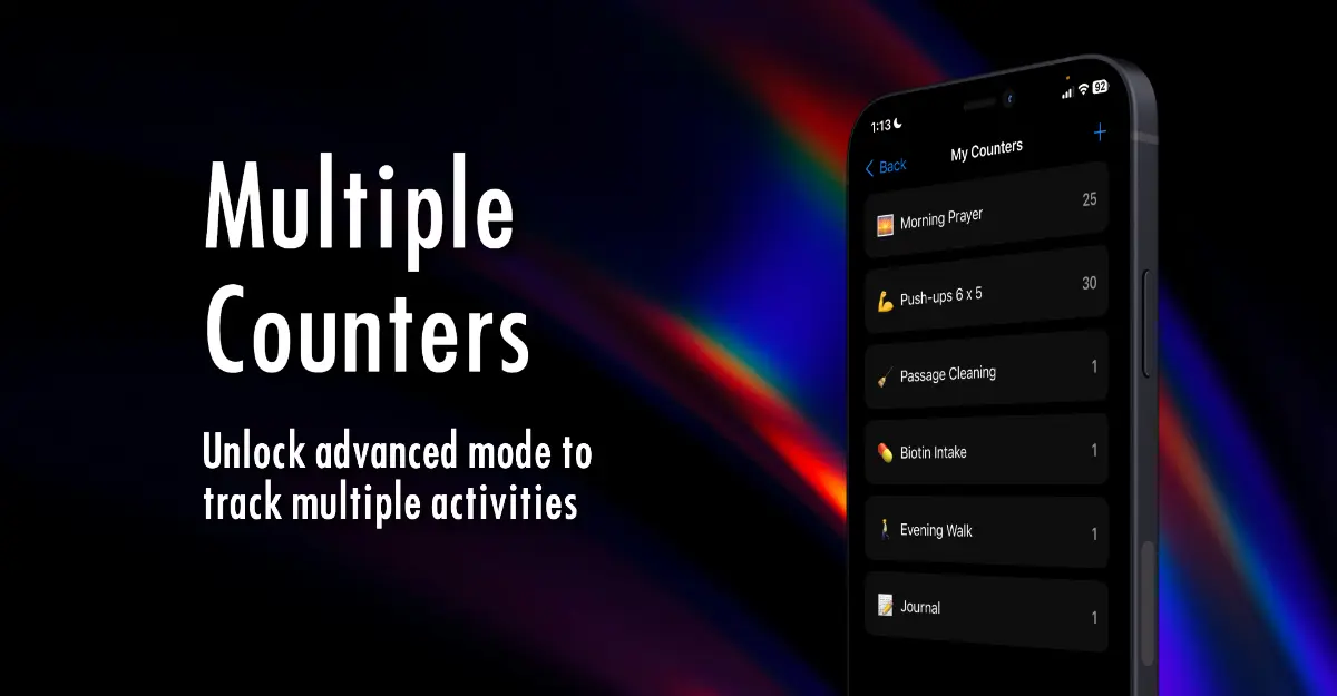 Super Counter for iOS screenshot 2