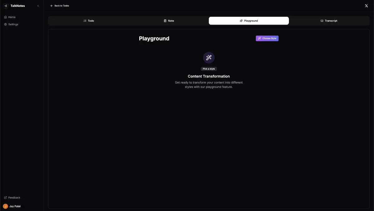 Speechy.tech screenshot 3