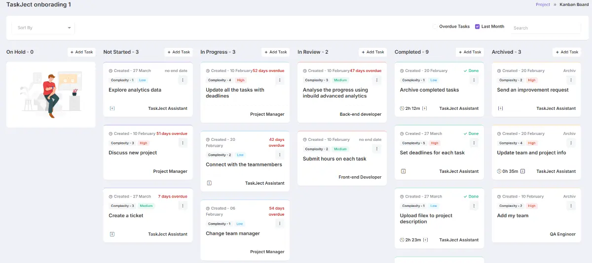 TaskJect screenshot 2