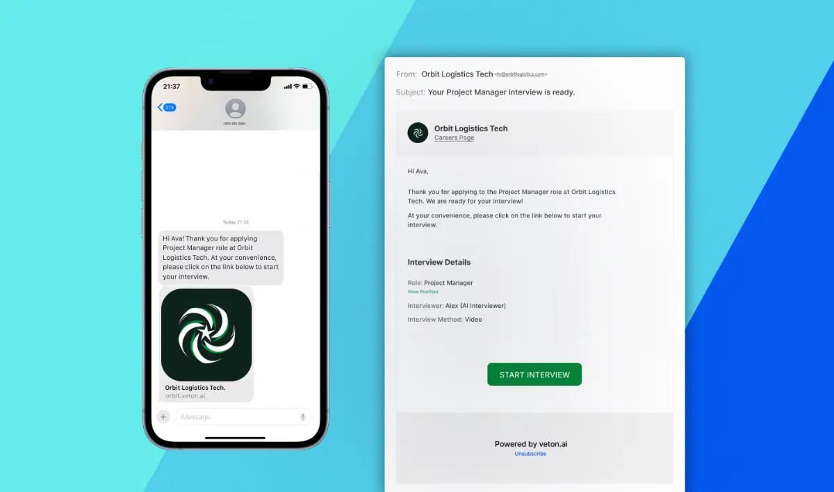 Veton AI screenshot 2