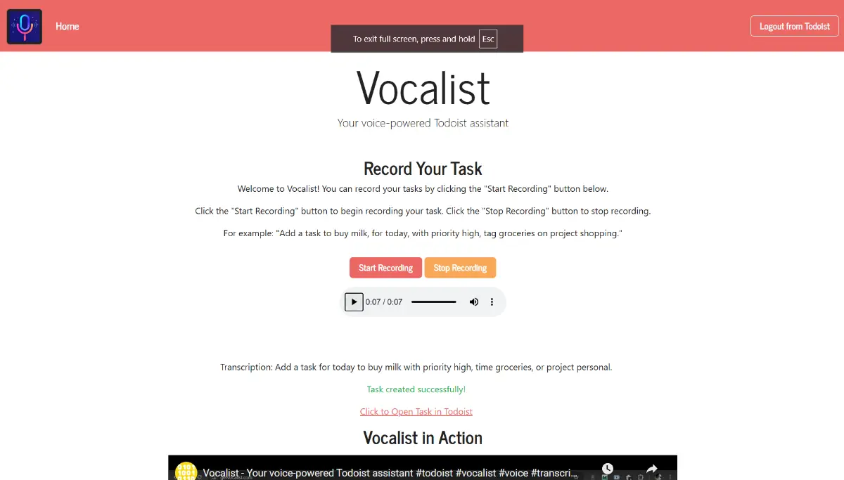 Vocalist screenshot 3