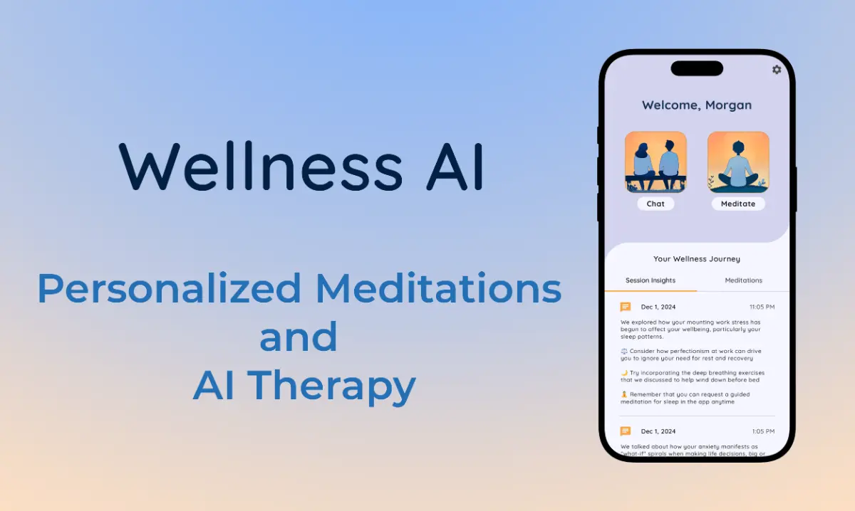 Wellness AI screenshot 2