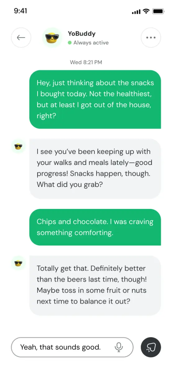 YoBuddy screenshot 3