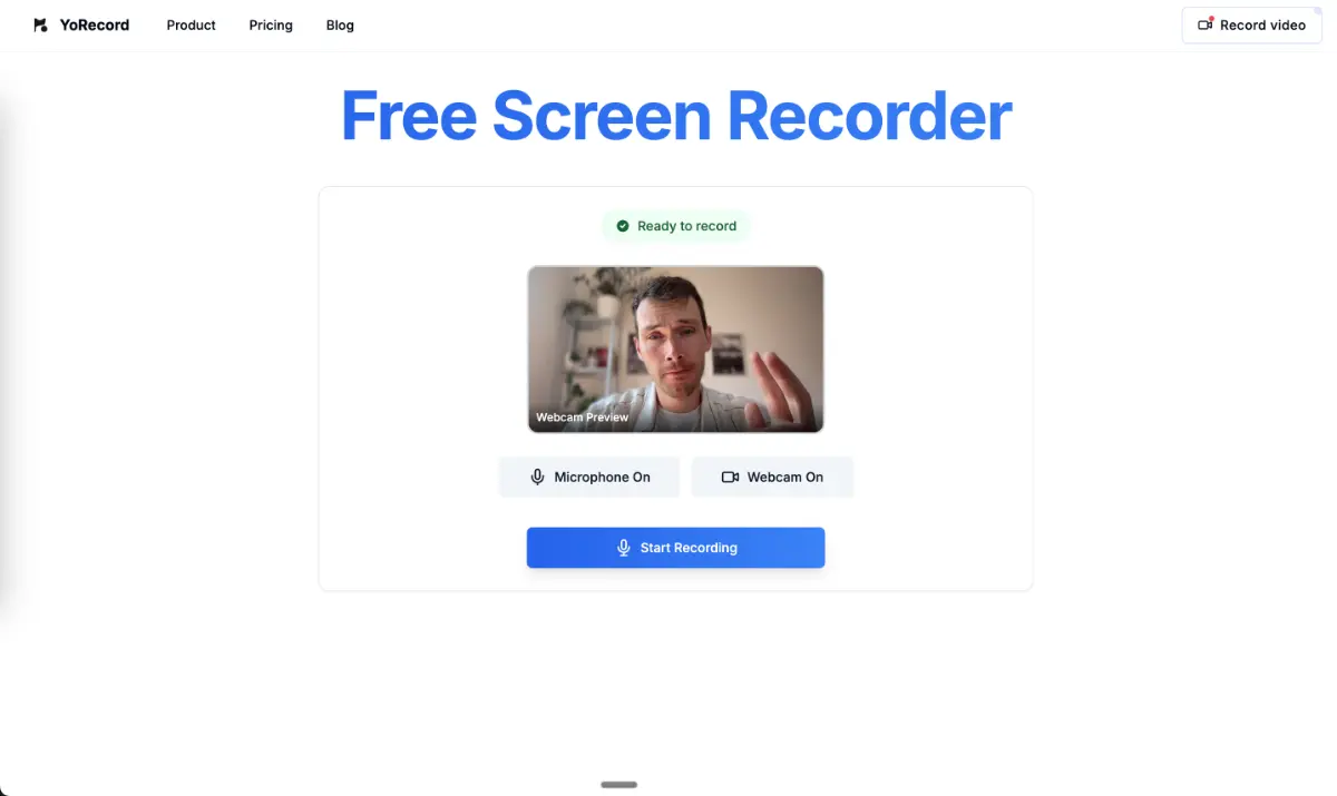 YoRecord screenshot 2