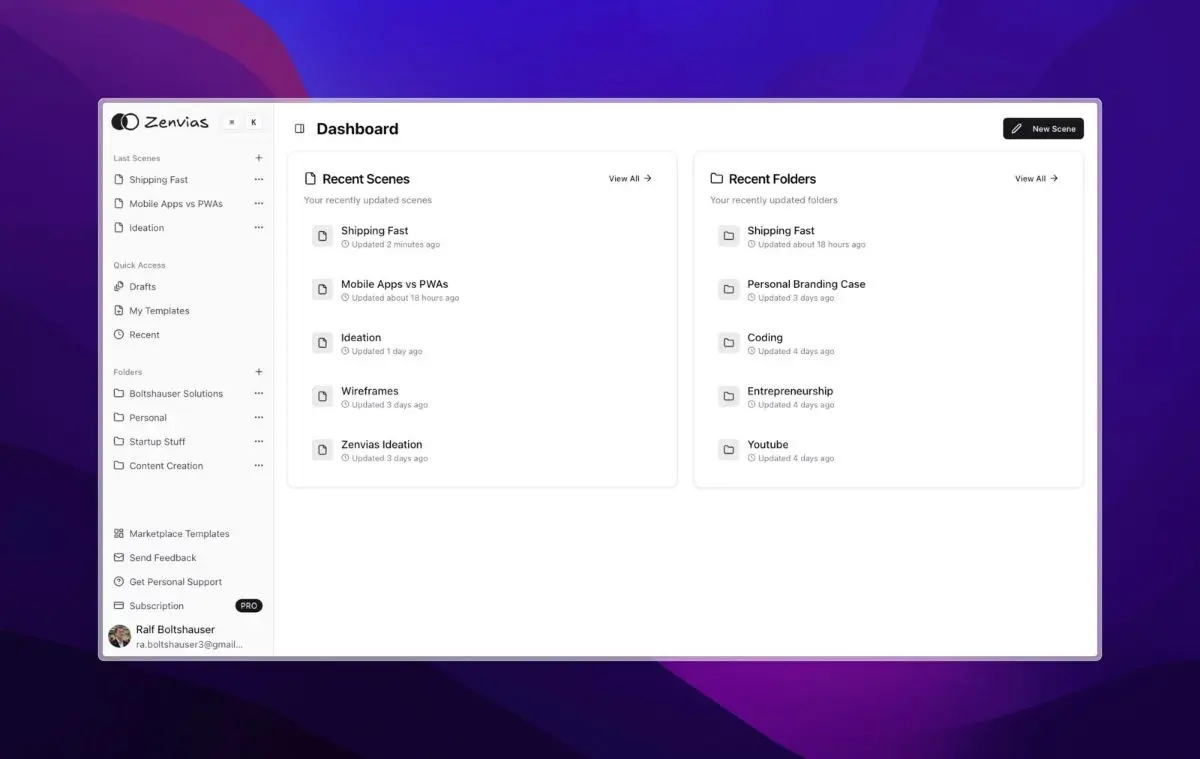 Zenvias screenshot 4