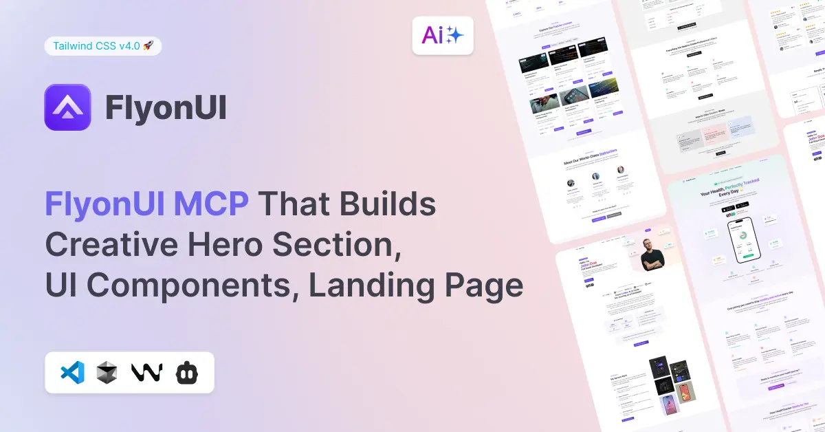 Flyonui MCP - Tailwind AI Builder screenshot 2