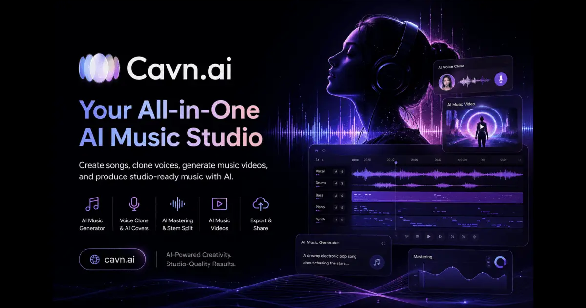 CAVN AI - AI Music Generator screenshot 1