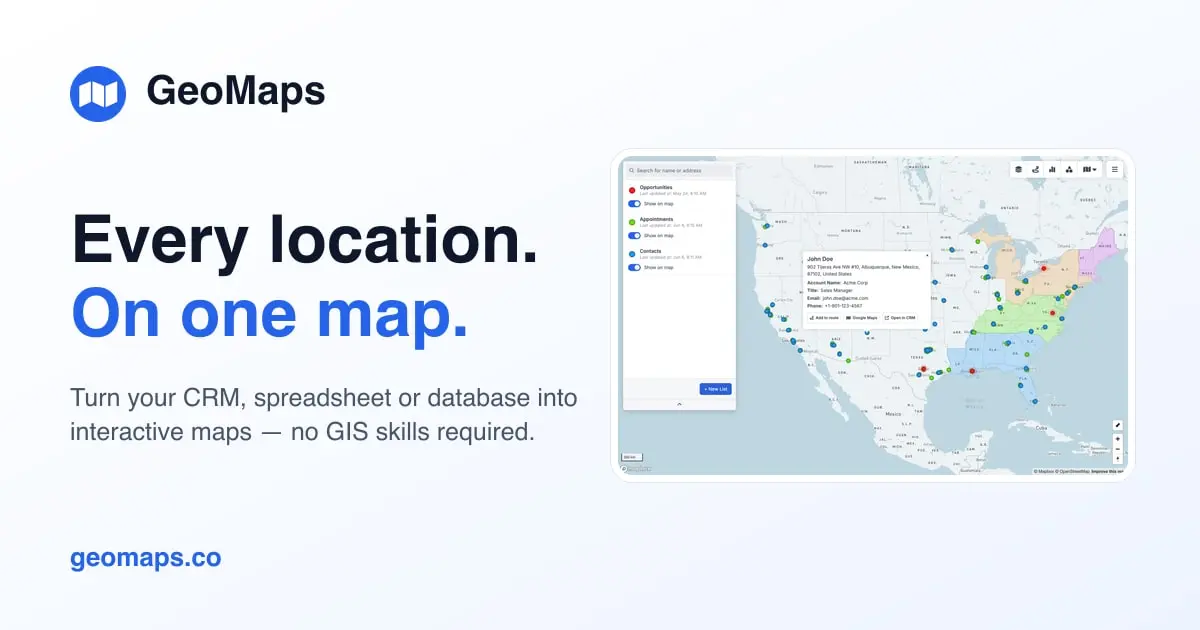 GeoMaps screenshot 2