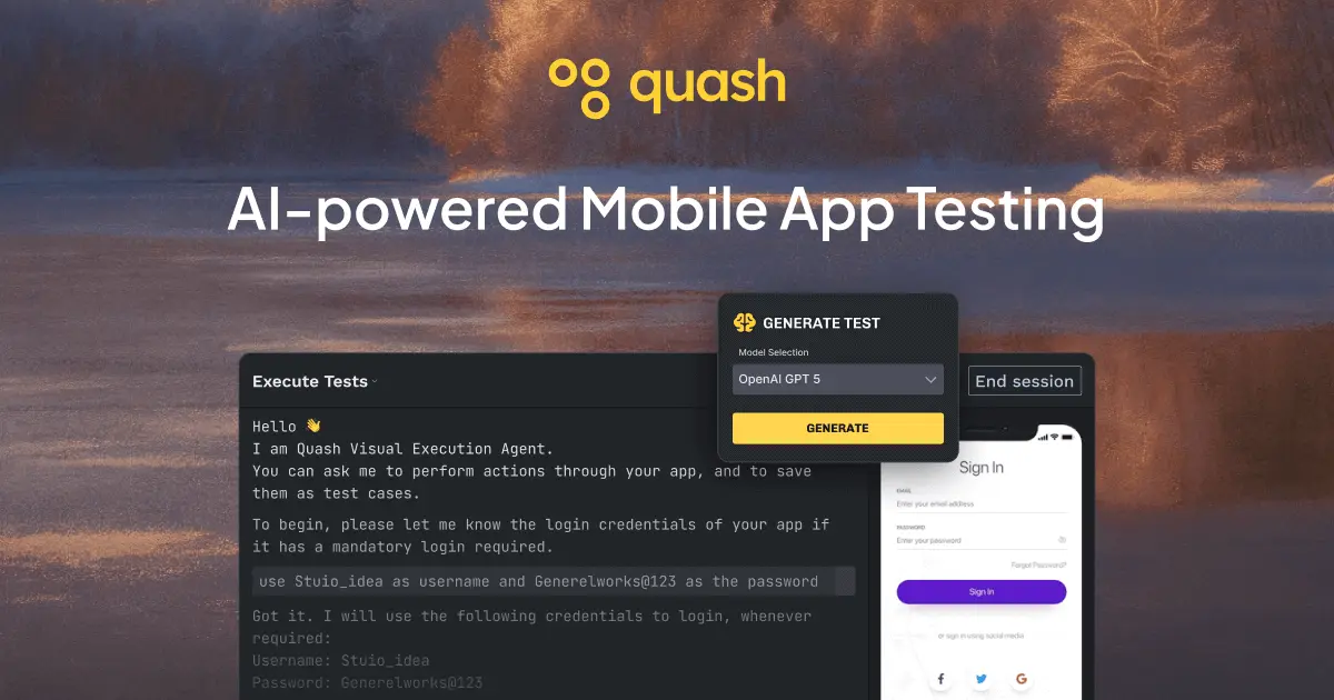 Quash screenshot 2