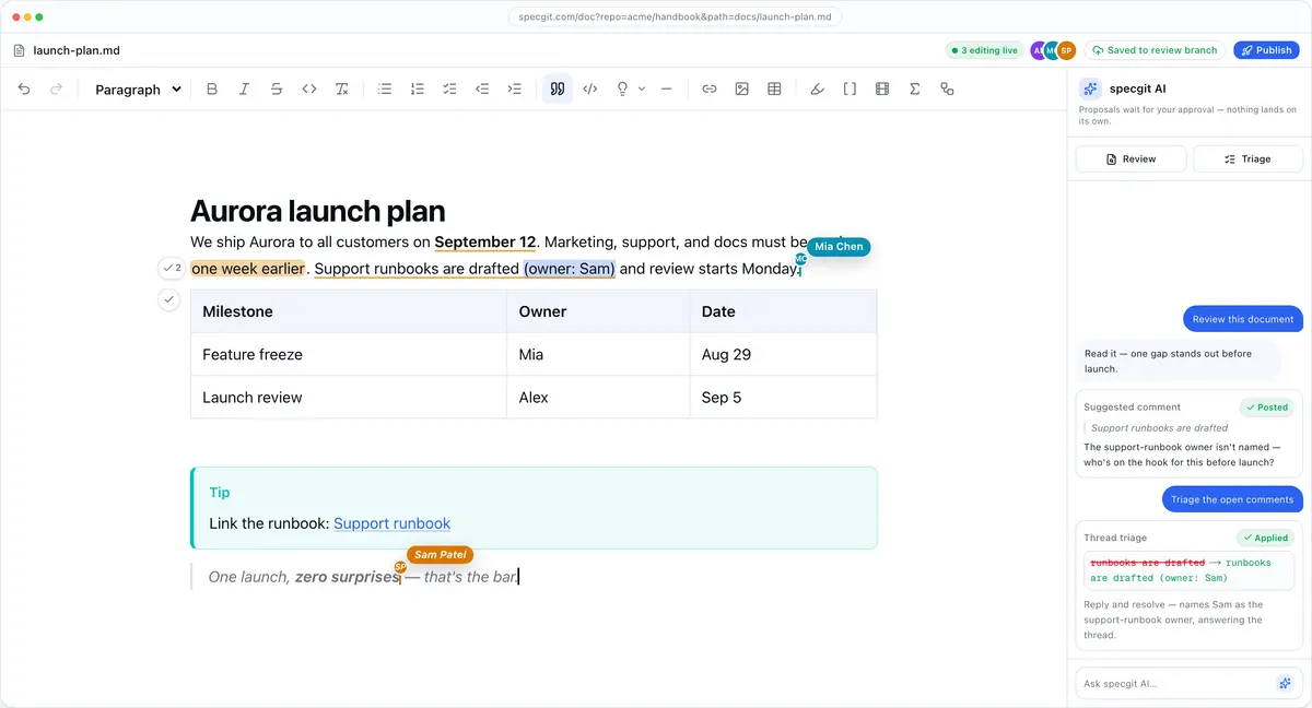 specgit screenshot 3