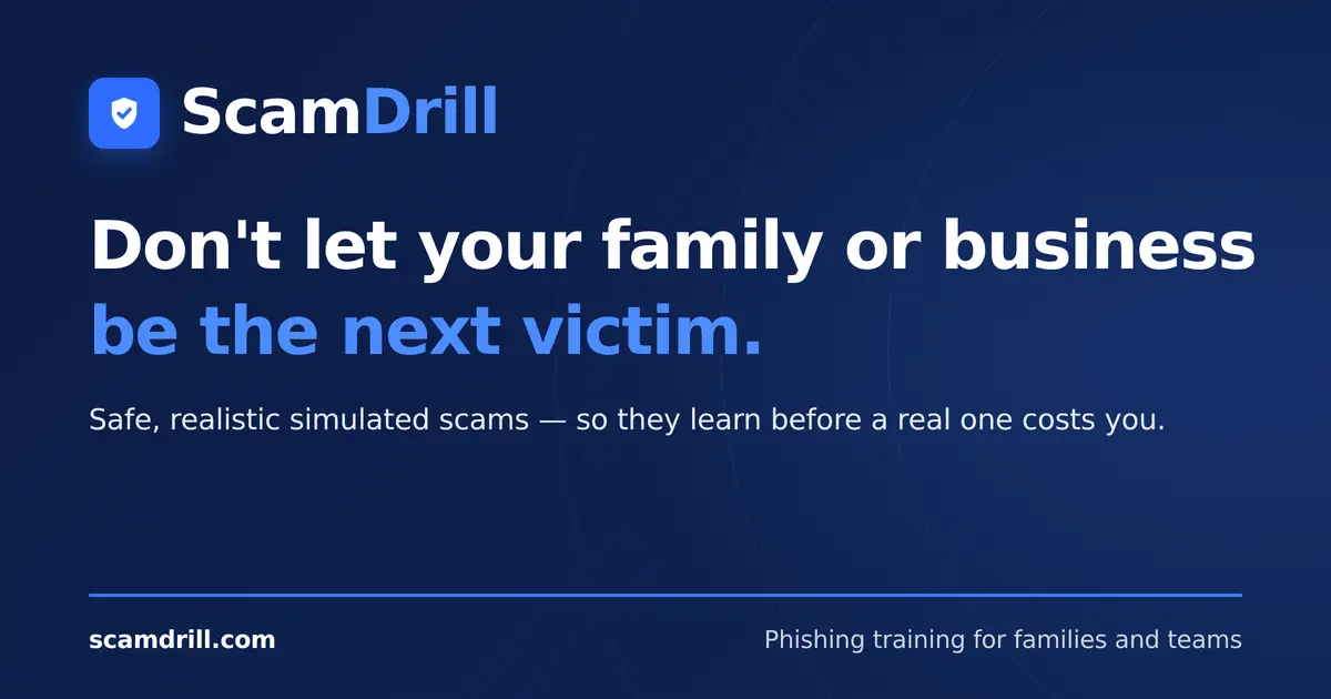 ScamDrill screenshot 2