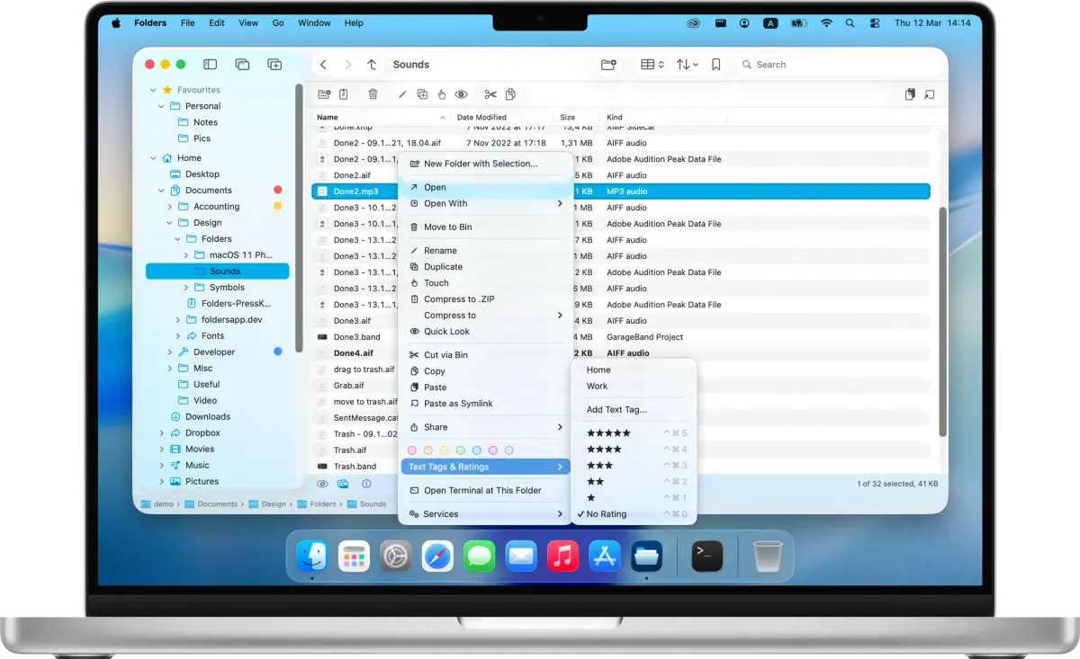 Folders File Manager screenshot 2