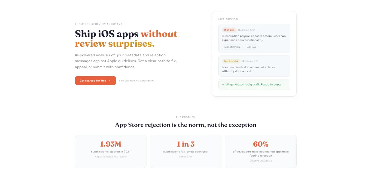 AcceptMyApp screenshot 2
