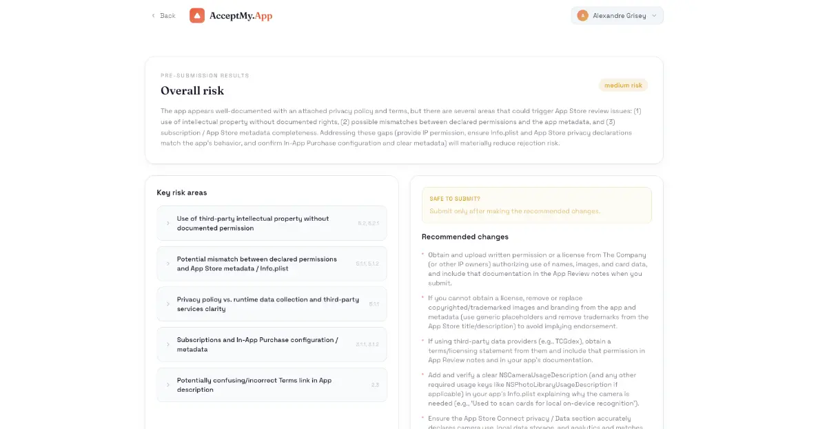 AcceptMyApp screenshot 4