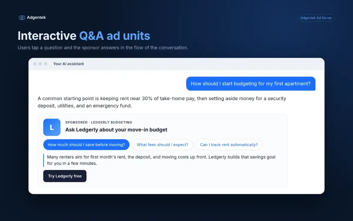 Adgentek Ad Server screenshot 2