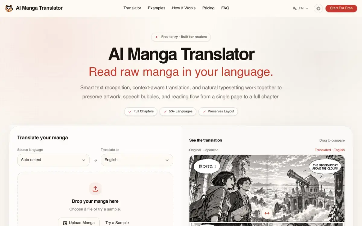 AI Manga Translator screenshot 2