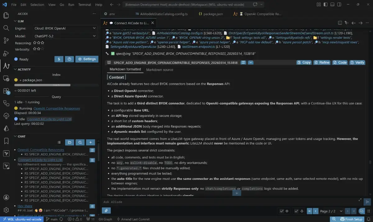 AICode screenshot 1