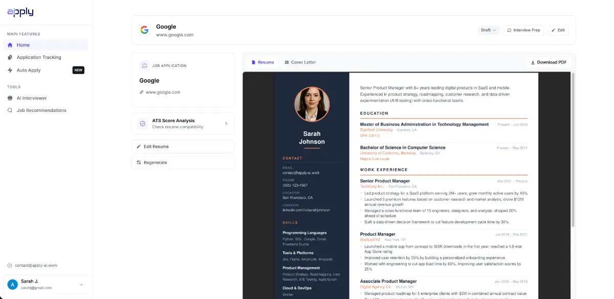 ApplyAI screenshot 2