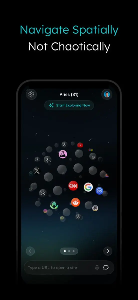 ArcSphere screenshot 2