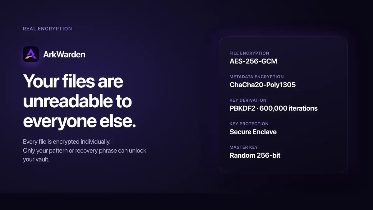 ArkWarden screenshot 2